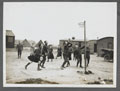 Soldiers playing netball, 1918