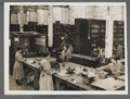Women's Army Auxiliary Corps personnel packing boxes in factory, 1918 (c)