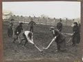 Women's Army Auxiliary Corps personnel playing hockey, 1917 (c)