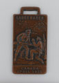 Bronze commemorative medal for Canadian Troops at Langemarck, Belgium 1915