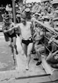 'P.C. (Sgt.) Powell', 'Crossing the Line' ceremony, HMT Orion en route to Egypt, 1941