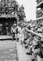 'Initiate Scotty is popped in', 'Crossing the Line' ceremony, HMT Orion en route to Egypt, 1941