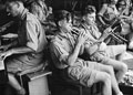 'Regtl Dance band', 3rd County of London Yeomanry (Sharpshooters), on board HMT Orion, en route to Egypt, 1941