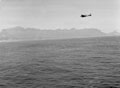 'Avro Anson of S.A.A.F. coastal patrol', Cape Town, from HMT Orion, en route to Egypt, 1941