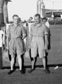 'Cpl Holland [and] waiter attached to W.O.s Mess', 3rd County of London Yeomanry (Sharpshooters), on board HMT Orion, en route to Egypt, 1941