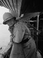 '2/Lt Pat New', 3rd County of London Yeomanry (Sharpshooters), on board HMT Orion, en route to Egypt, 1941