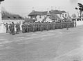 'H.Q. Sqdn Parade', 3rd County of London Yeomanry (Sharpshooters), Cape Town, South Africa, 1941
