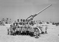 'A' Squadron, 3rd County of London Yeomanry, visiting 283rd Battery, Royal Artillery, North Africa, 1942 (c)