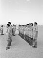 'C.O.s parade. A Sqdn', 3rd County of London Yeomanry (Sharpshooters), Egypt, 1942