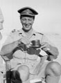 'Chris Wrey performs (& it was only tea)', 3rd County of London Yeomanry (Sharpshooters), Egypt, 1942 (c)