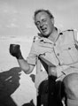 'Chris Wrey performs (& it was only tea)', 3rd County of London Yeomanry (Sharpshooters), Egypt, 1942 (c)