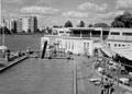 'The pool at Gezira Sporting Club', Zamalek, Egypt, 1943.