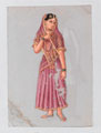Wife of a 'Brahman', India, 1835 (c)