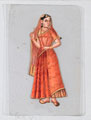 Wife of a 'Mussalman Peon', India, 1835 (c)