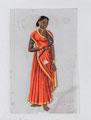 Wife of a 'Head Palkee Boy', India, 1835 (c)