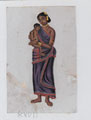 The wife of a 'Gentoo Carpetseller', India, 1835 (c)