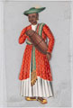 'Mussalman Musician', India, 1835 (c)
