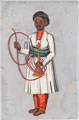 'A Hooka badur', India, 1835 (c)
