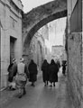 'In a street of the Old City', Jerusalem, Palestine, 1943