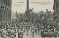 French troops in the Victory March in London, 19 July 1919, postcard, 1919