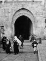 'Inside Damascus Gate', Jerusalem, Palestine, 1943