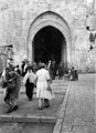 'Inside Damascus Gate', Jerusalem, Palestine, 1943