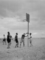Basketball in the desert, Headquarters Squadron, 3rd County of London Yeomanry (Sharpshooters), Khatatba, Egypt, 1942