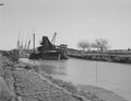 'Dredger on the canal near Alexandria.', Egypt, 1943 (c)