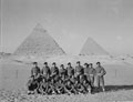 'Pyramid Party', Giza, Egypt, 1943 (c)