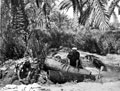 'Archimedes wheel for pumping water', Egypt, 1943