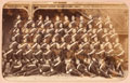 Soldiers of the 1st (Royal) Dragoons in stable dress, Aldershot, 1888