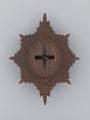 Dress forage cap badge, Coldstream Guards, 1915 (c)