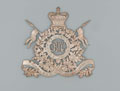 Sabretache badge, 1st Regiment of Bombay Light Cavalry (Lancers), 1860 (c)