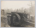 A British 60 Pounder Breech Loading (BL) gun emplacement, 1915 (c)