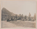 2nd Battalion The South Wales Borderers bivouacking at Lao Shan Bay, 23 September 1914
