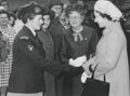 Her Majesty Queen Elizabeth II visiting the Women's Royal Army Corps depot, Guilford, 1979