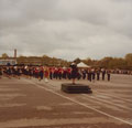 Her Majesty Queen Elizabeth II visiting the Women's Royal Army Corps depot, Guilford, 1979