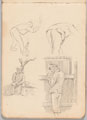 Studies of soldiers, World War One (1914-1918)