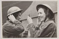 'Steel-Helmets for Munitions Girls in Northern Factory', 1940 (c)