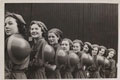 'Steel Helmets for Munitions Girls in a Northern Factory', 1940 (c)