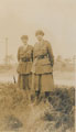 Lilian Franklin (left) and an unidentified woman, 1914-1918 (c)