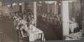 Large group of First Aid Nursing Yeomanry at a formal dinner, in formal civilian dress 1914-1918 (c)