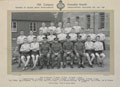 '14th Company Grenadier Guards Winners of Guards Depot Inter-Company Cross-Country Challenge Cup, Jan 1949.'