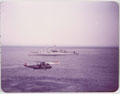 HMS 'Antrim' near South Georgia, 1982