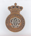Other ranks' collar badge, 7th (Queen's Own) Hussars, 1900 (c)