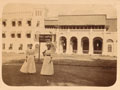 'Government House, Parel, converted into a plague hospital', Bombay, 1897