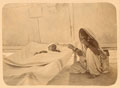 'Jamsetjee Bunder Hospital. Mother with Sick Child', Bombay, 1897