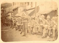'Royal Dublin Fusiliers at Breakfast', Bombay, 1897