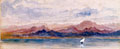 'Sketch in the Red Sea', no date