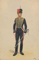 Sergeant, Royal Horse Artillery, in full dress uniform, 1900 (c)